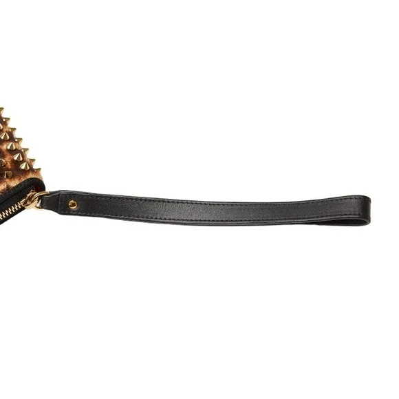 Christian Louboutin Studded Leopard Clutch - Picture 5 of 9
